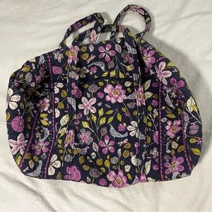 Vera Bradley Weekender Duffel Bag Large 🌸 Floral Nightingale 🐦